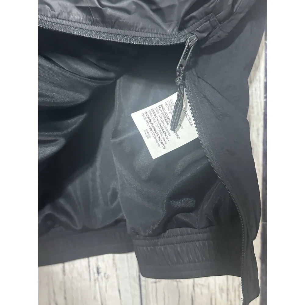 Under Armour Curry Woven Jacket 1/2 Zip Black Mens XLT Tall Hooded Loose FIT NWT